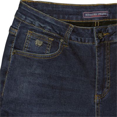 Resalsa® Jeans 6145 Bélelt szűk szárú farmernadrág