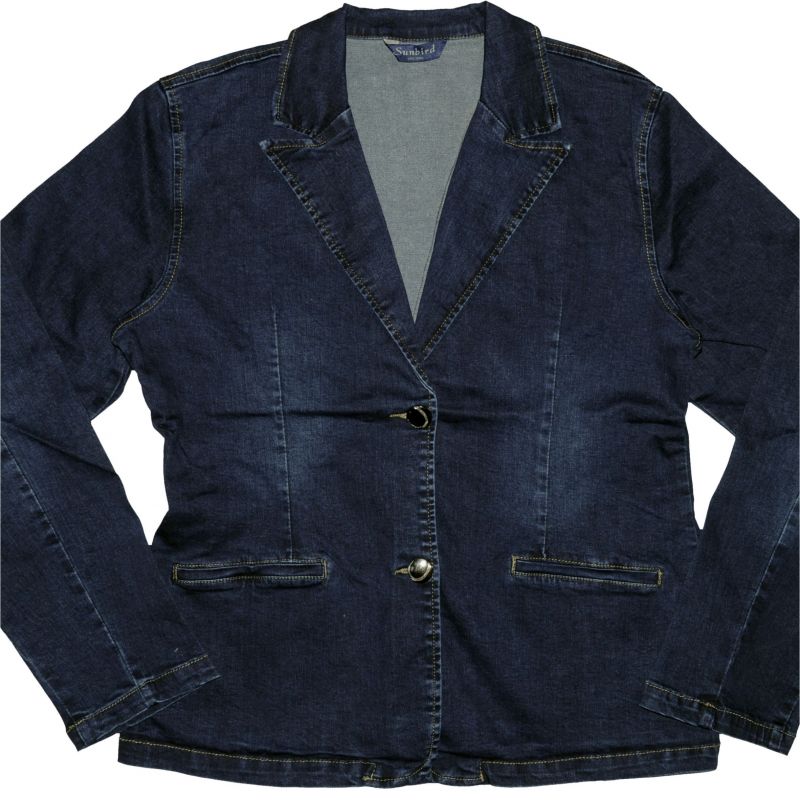 Sunbird 9712 Női sztreccs farmer blézer