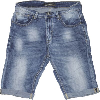 Leox Denim 1027 Minimal Trendy Stretch Short