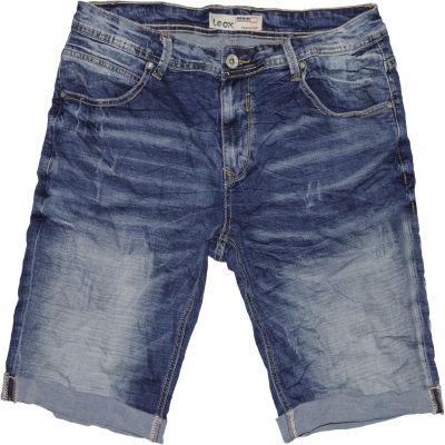 Leox Denim 8858 Minimal Trendy Stretch Short #2