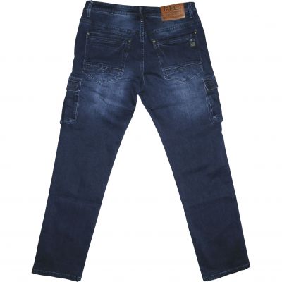 H&Q Jeans 929 Sztreccs Denim oldalzsebes nadrág