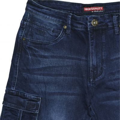 H&Q Jeans 929 Sztreccs Denim oldalzsebes nadrág