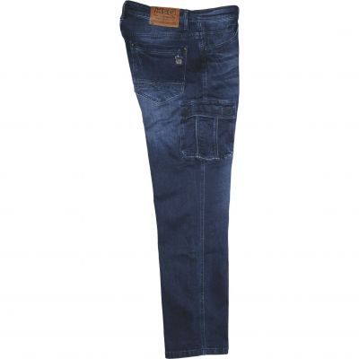 H&Q Jeans 929 Sztreccs Denim oldalzsebes nadrág