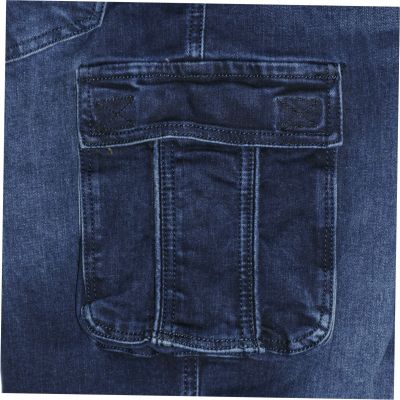 H&Q Jeans 929 Sztreccs Denim oldalzsebes nadrág