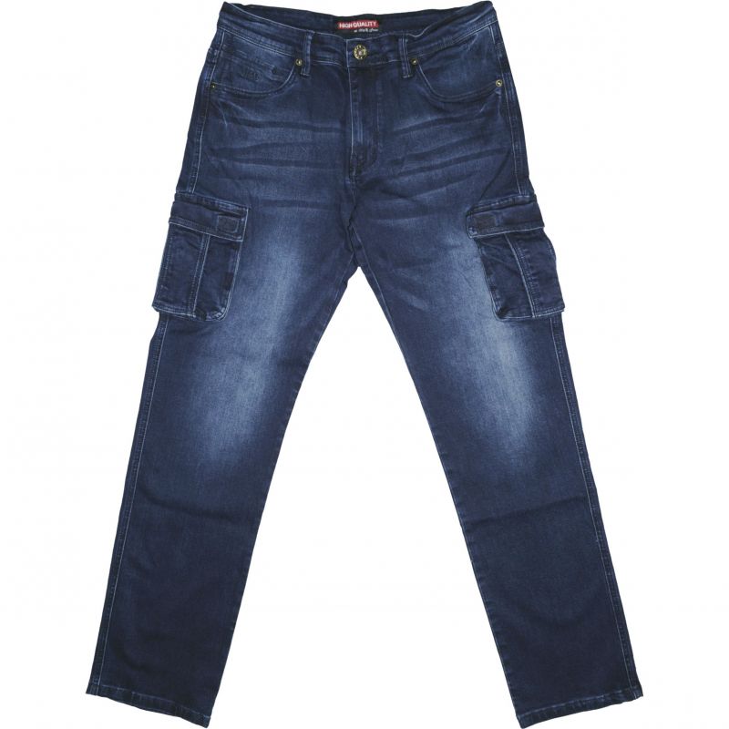 H&Q Jeans 929 Sztreccs Denim oldalzsebes nadrág