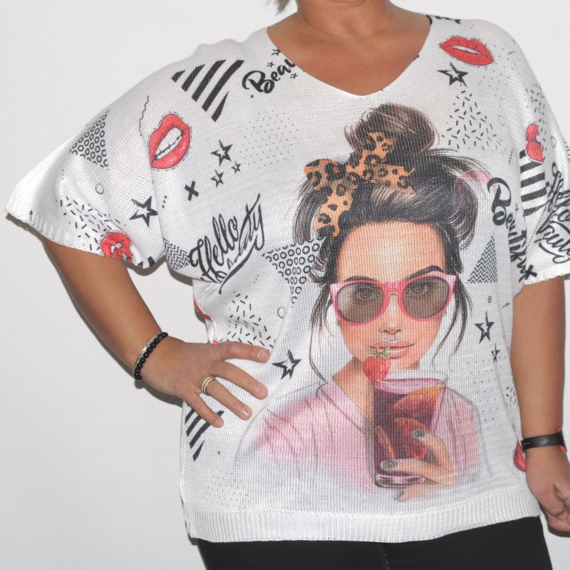 My Good Fashion 6012 Hello Beauty Knitted