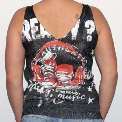 My Good Fashion 6015 Shoes Knitted Singlet