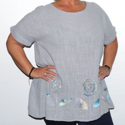 J-City 20240 Linen Flowers