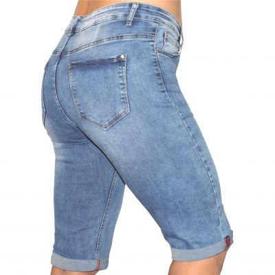 Moon Girl 6057 Trendy Capri Jeans