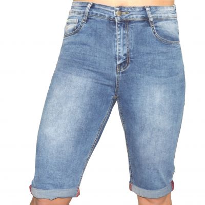Moon Girl 6057 Trendy Capri Jeans