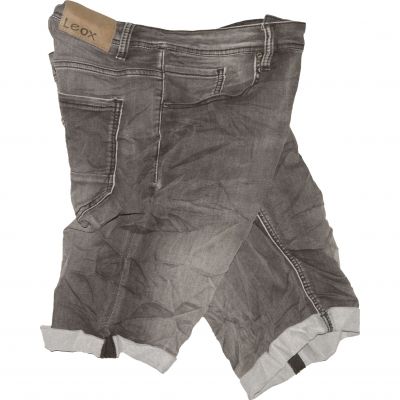 Leox Denim YA536 GreyStar Stretch Capri