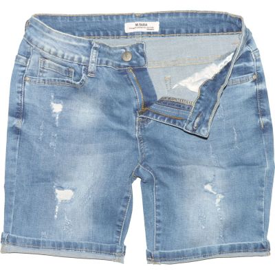 M. Sara Denim 3653 Trendy Fashion Short