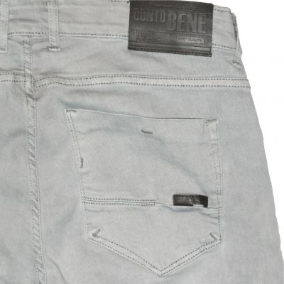 Conto Bene Denim Wear 1834 Trendy Light Grey Jeans
