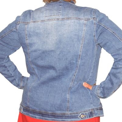 M. Sara Denim 585 Trendy Denim Jacket