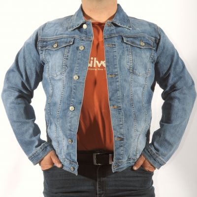 M. Sara Denim 585 Trendy Stretch Jacket