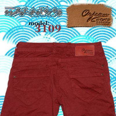 Orjean 3109 Red Stretch Slim