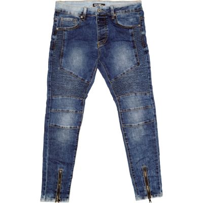 P?P Fashion Jeans YE010B Eastham Tapered Slim Fit Denim