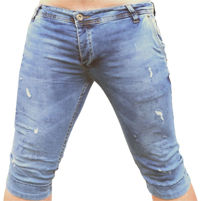 1995 Denim Wear D282 Trendy Slim Fit Stretch Bermuda